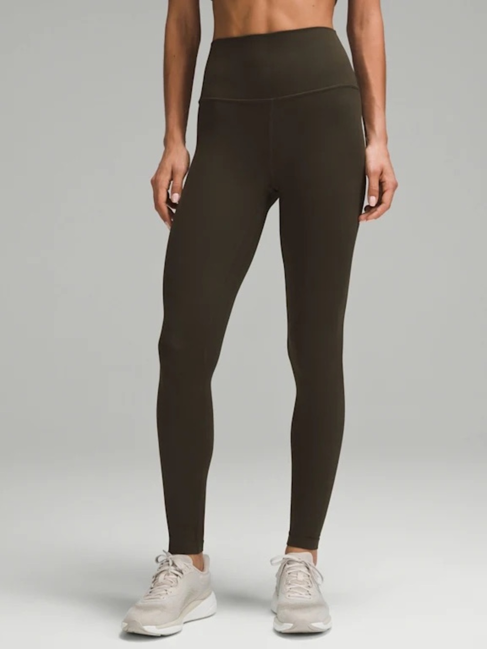 lululemon Align High Rise Pant 28” 8 Dark Olive